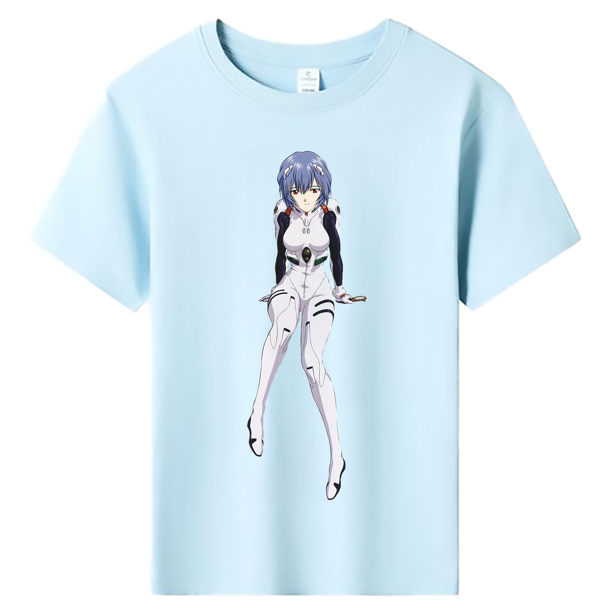 （画像用） EVA 新世紀エヴァンゲリオン 綿100％キッズTシャツ（フロントプリント）